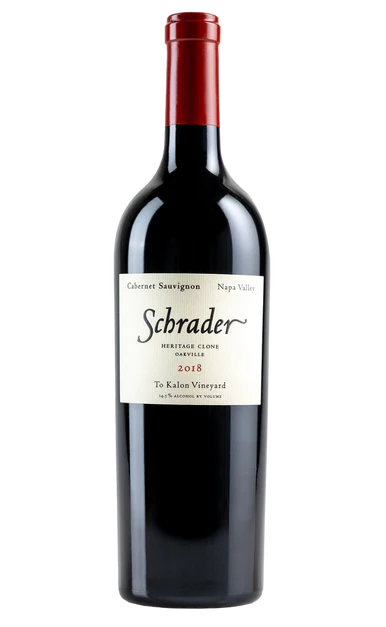 2018 | Schrader Cellar | Heritage Clone To Kalon Vineyard Cabernet Sauvignon at CaskCartel.com