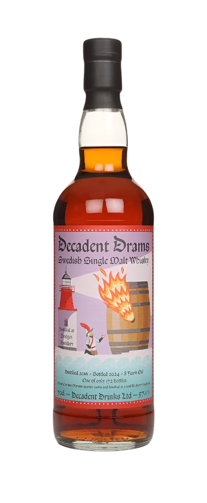Smogen 8 Year Old 2016 - Decadent Drams (Decadent Drinks) Swedish Single Malt Whisky | 700ML at CaskCartel.com