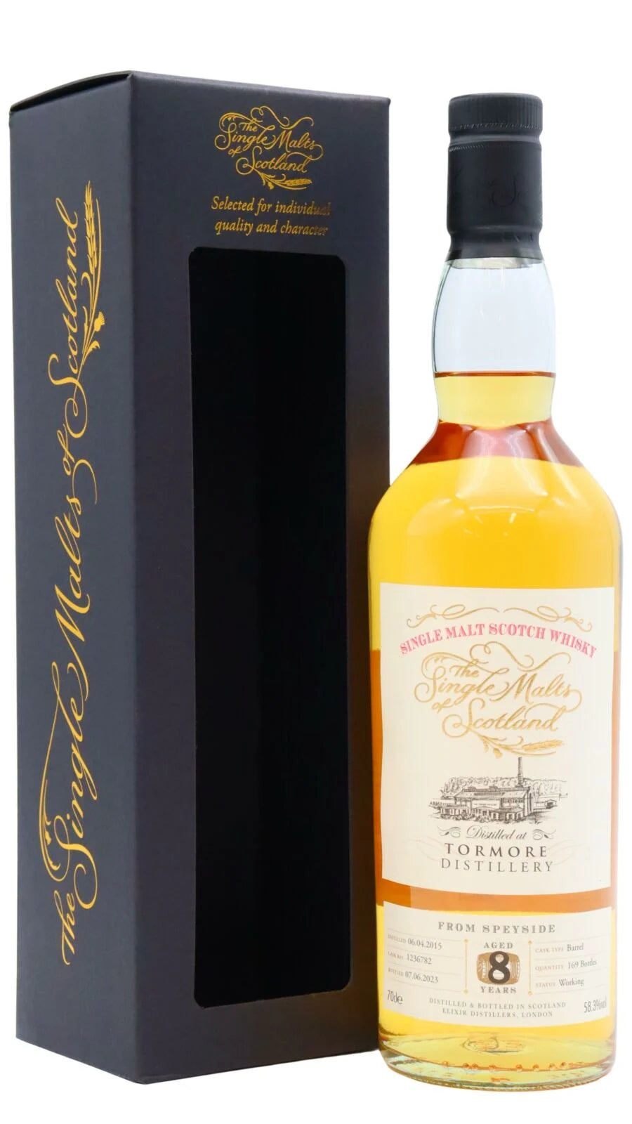 Tormore Single Malts Of Scotland Single Cask #1236782 Whisky 8 Year Old Single Malt Scotch Whisky | 700ML at CaskCartel.com