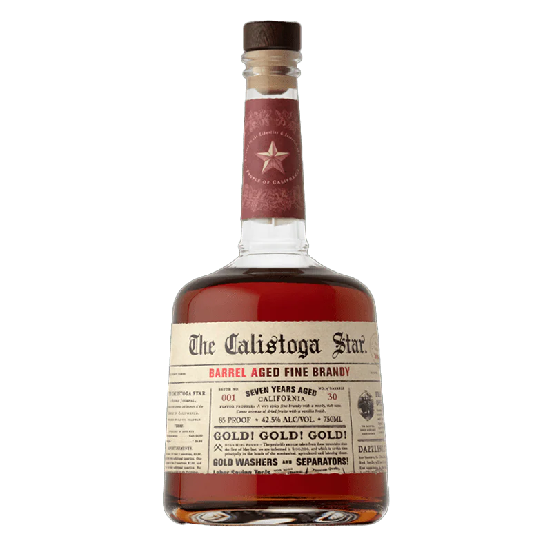 The Calistoga Star Barrel Aged Brandy at CaskCartel.com