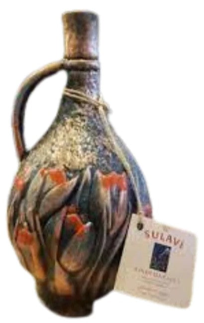Sulavi Pirosmani | Red Semi Sweet Wine Ceramic Bottle - NV at CaskCartel.com