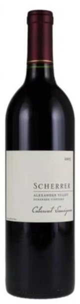 2006 | Scherrer Winery | Scherrer Vineyard Cabernet Sauvignon at CaskCartel.com