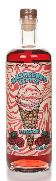 The Custom Spirit Co. Raspberry Ripple Spiced Rum | 700ML at CaskCartel.com