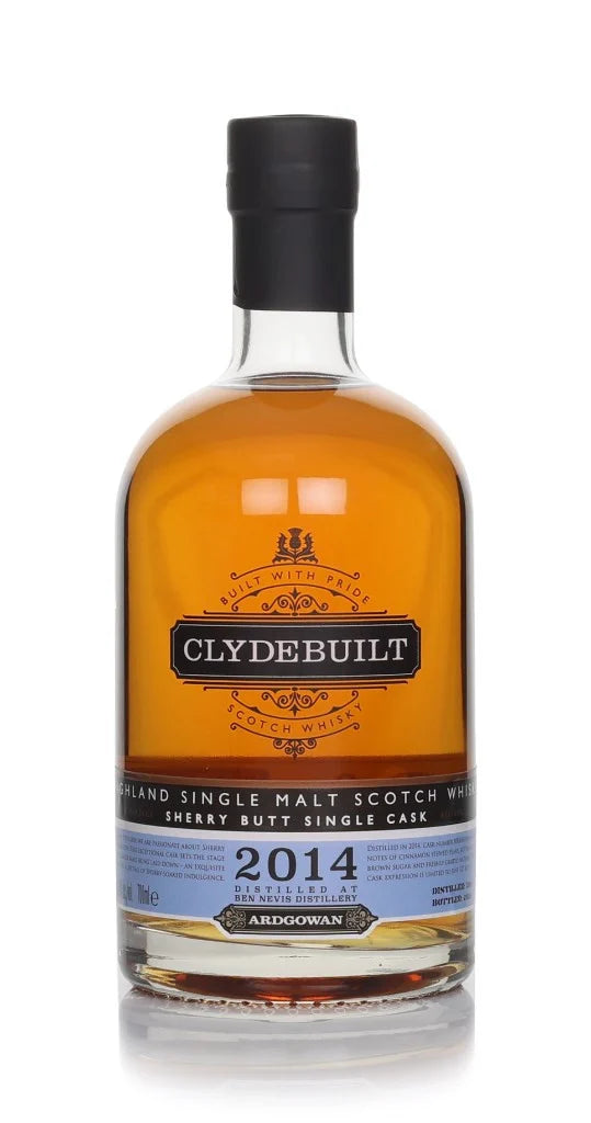 Clydebuilt Ben Nevis 2014 Cask #800040 Sherry Butt (Ardgowan) Single Malt Scotch Whisky | 700ML at CaskCartel.com