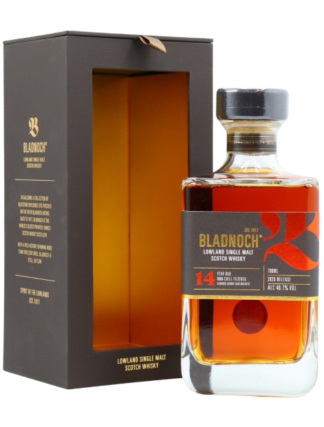 Bladnoch 2020 Release Sherry Cask Matured 14 Year Old Lowland Single Malt Whisky | 700ML at CaskCartel.com