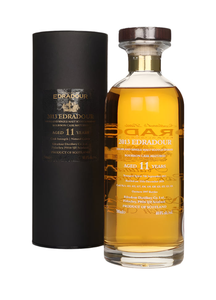Edradour 11 Year Old 2013 - Ibisco Decanter Single Malt Scotch Whisky | 700ML at CaskCartel.com