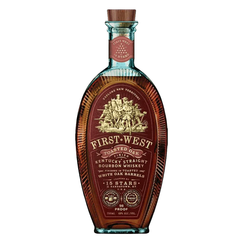 15 Stars First West Toasted Oak American Whiskey at CaskCartel.com