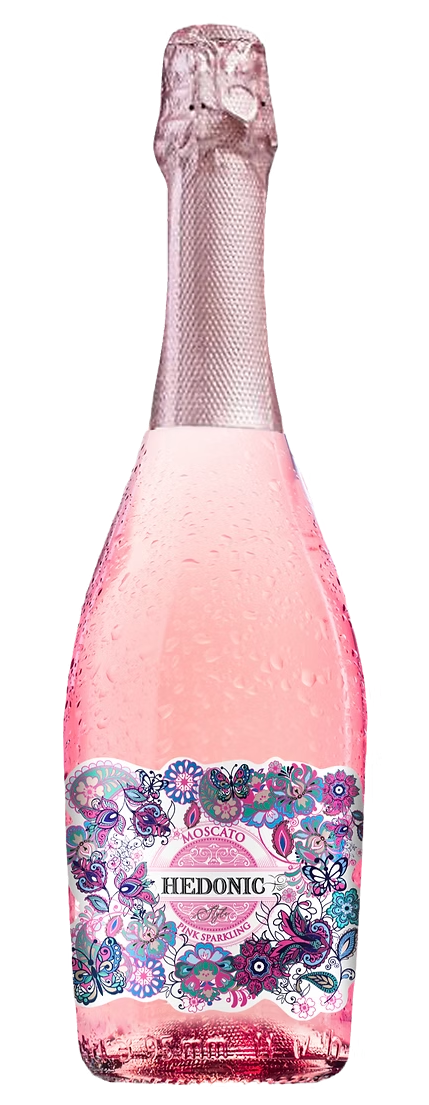 Hedonic | Sparkling Pink Moscato - NV at CaskCartel.com