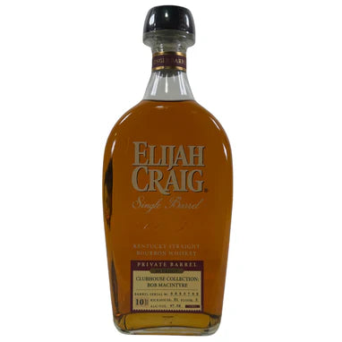 Elijah Craig Clubhouse Collection Bob Macintyre 10 Year Old Straight Bourbon Whisky at CaskCartel.com