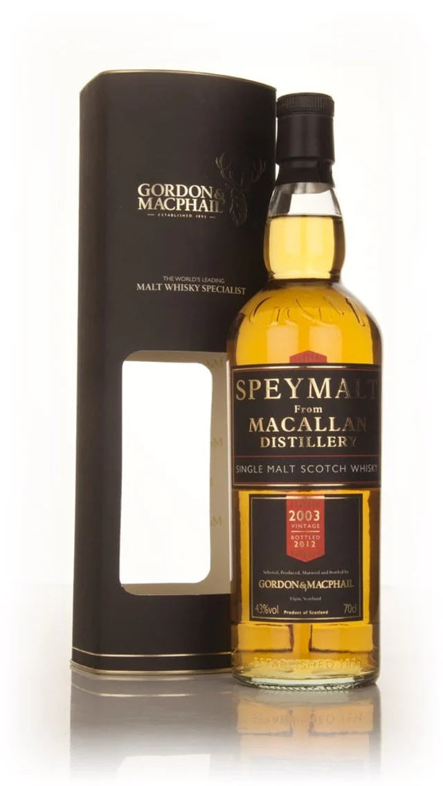 Macallan 2003 (Bottled 2012) - Speymalt (Gordon & Macphail) Single Malt Scotch Whisky | 700ML at CaskCartel.com