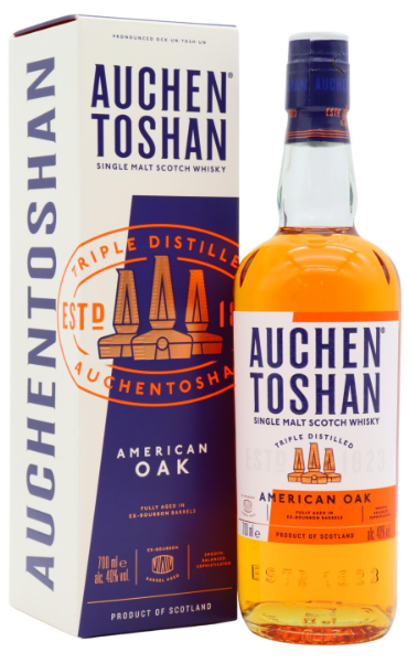 Auchentoshan American Oak Lowland Single Malt Scotch Whisky | 700ML at CaskCartel.com