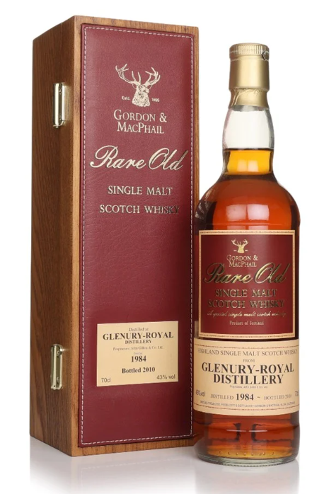 Glenury Royal 1984 Bottled 2010 Rare Old Gordon & MacPhail Single Malt Scotch Whisky | 700ML at CaskCartel.com