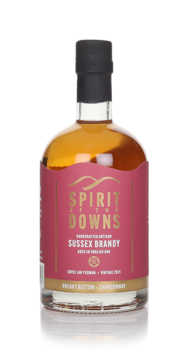 Spirit of the Downs Breaky Bottom Chardonnay Brandy 2021 - English Oaked | 500ML at CaskCartel.com