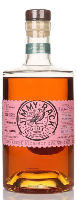 Jimmy Rack Tennessee Straight Cask Strength Rye Whiskey | 700ML at CaskCartel.com
