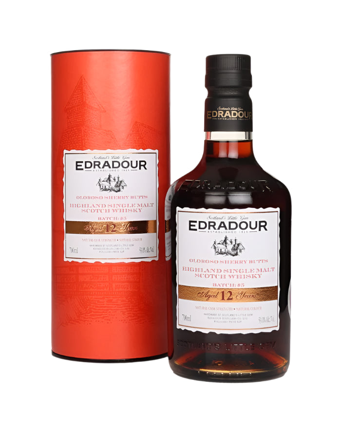 Edradour 12 Year Old 2012 Sherry Cask Strength Batch #6 Single Malt Scotch Whisky | 700ML at CaskCartel.com