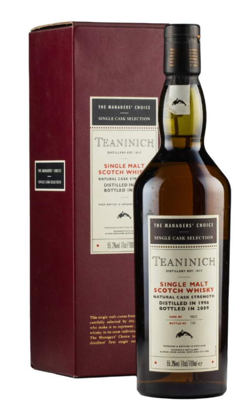 Teaninich 12 Year Old Manager's Choice 1996 Single Malt Scotch Whisky | 700ML at CaskCartel.com