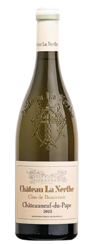 2023 | Château La Nerthe | Chateauneuf-du-Pape Clos de Beauvenir Blanc at CaskCartel.com