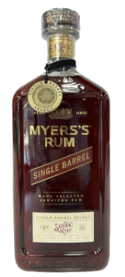 Myers Rum Dark Single Barrel Platinum Barrels Jamaican Rum