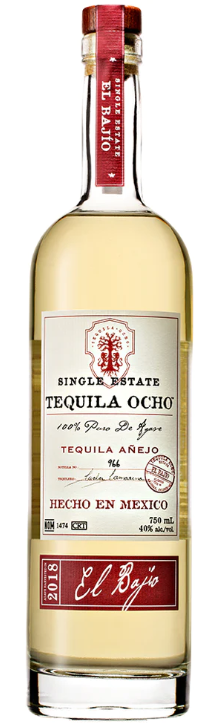 2018 Tequila Ocho El Bajio Extra Anejo Tequila at CaskCartel.com