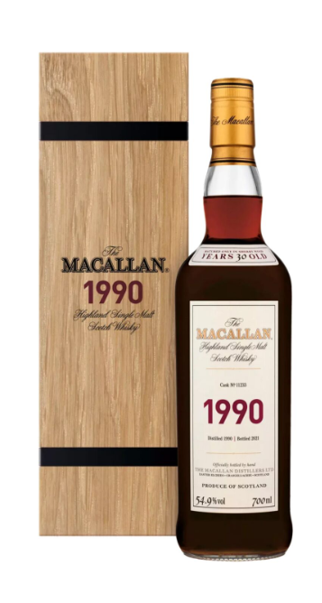 Macallan 31 Year Old 1990 Fine & Rare #11233 Vintage Single Malt Scotch Whisky | 700ML at CaskCartel.com