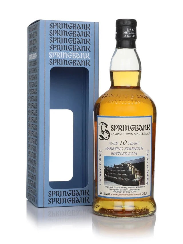 Springbank 10 Year Old - Marrying Strength (2014 Release) Single Malt Scotch Whisky | 700ML at CaskCartel.com