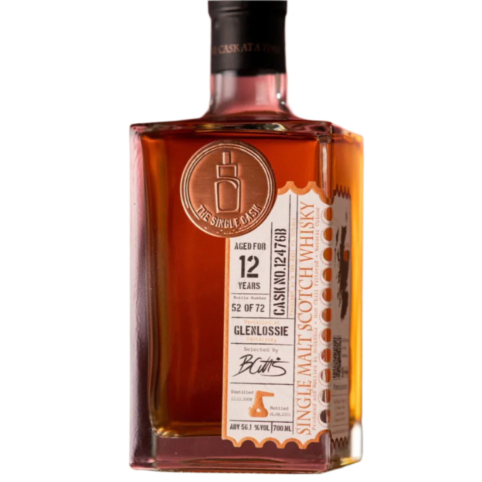 Glenlossie 2008 TSCL The Single Cask 12 Year Old 2021 Release (Cask #12476B) Single Malt Scotch Whisky | 700ML at CaskCartel.com