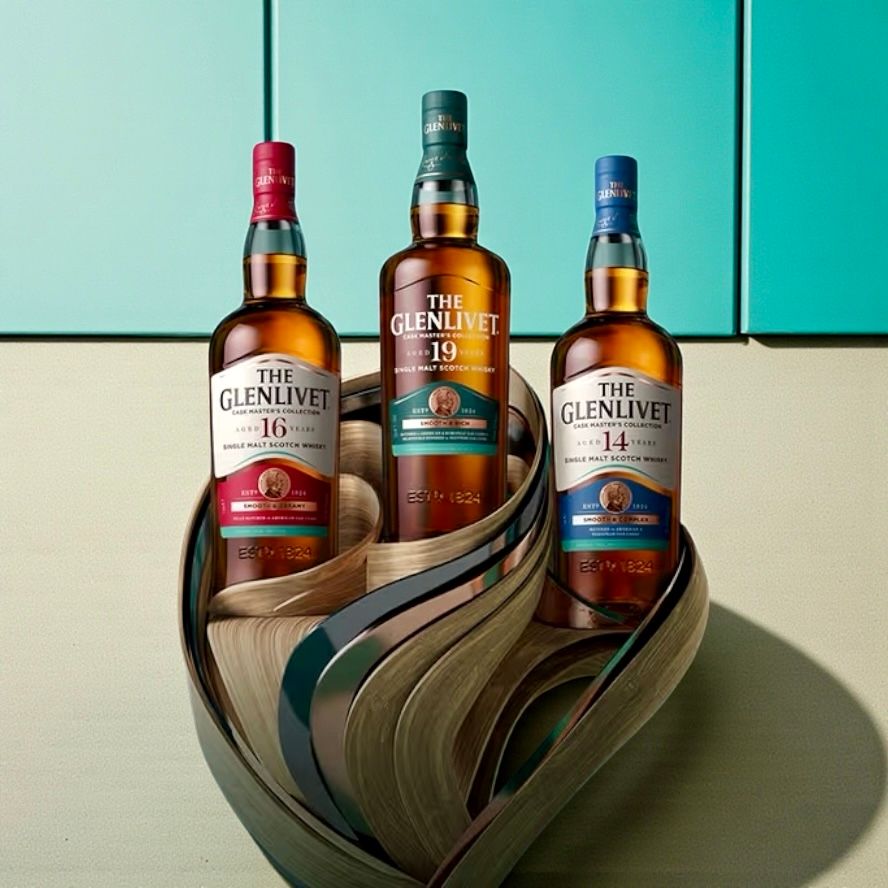 The Glenlivet Cask Masters Collection | 2025 Travel Exclusive | (3) Bottle Bundle at CaskCartel.com