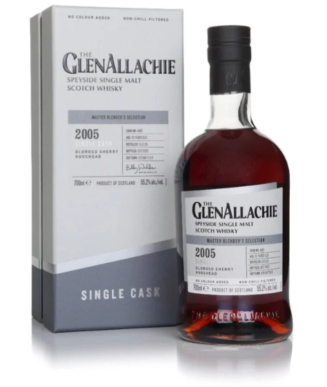 GlenAllachie 19 Year Old 2005 Cask #1409 First Fill Oloroso Single Malt Scotch Whisky | 700ML at CaskCartel.com