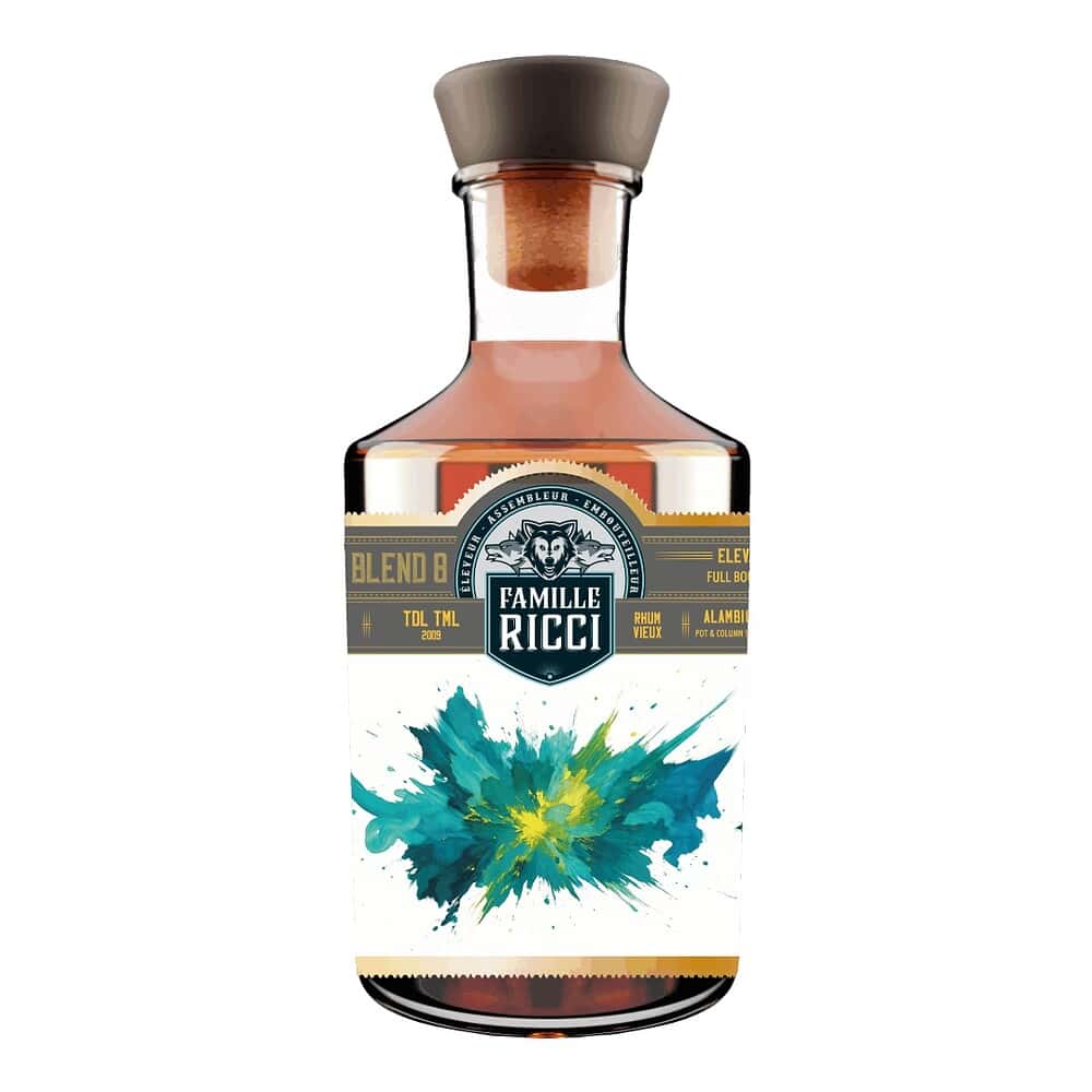 Famille Ricci Unique Blend 8 Jamaica Trinidad Rum | 500ML at CaskCartel.com