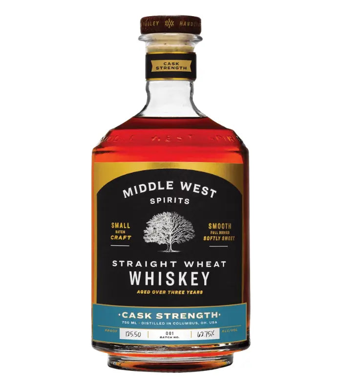 Middle West Spirits Cask Strength Batch #1 Straight Wheat Whiskey at CaskCartel.com