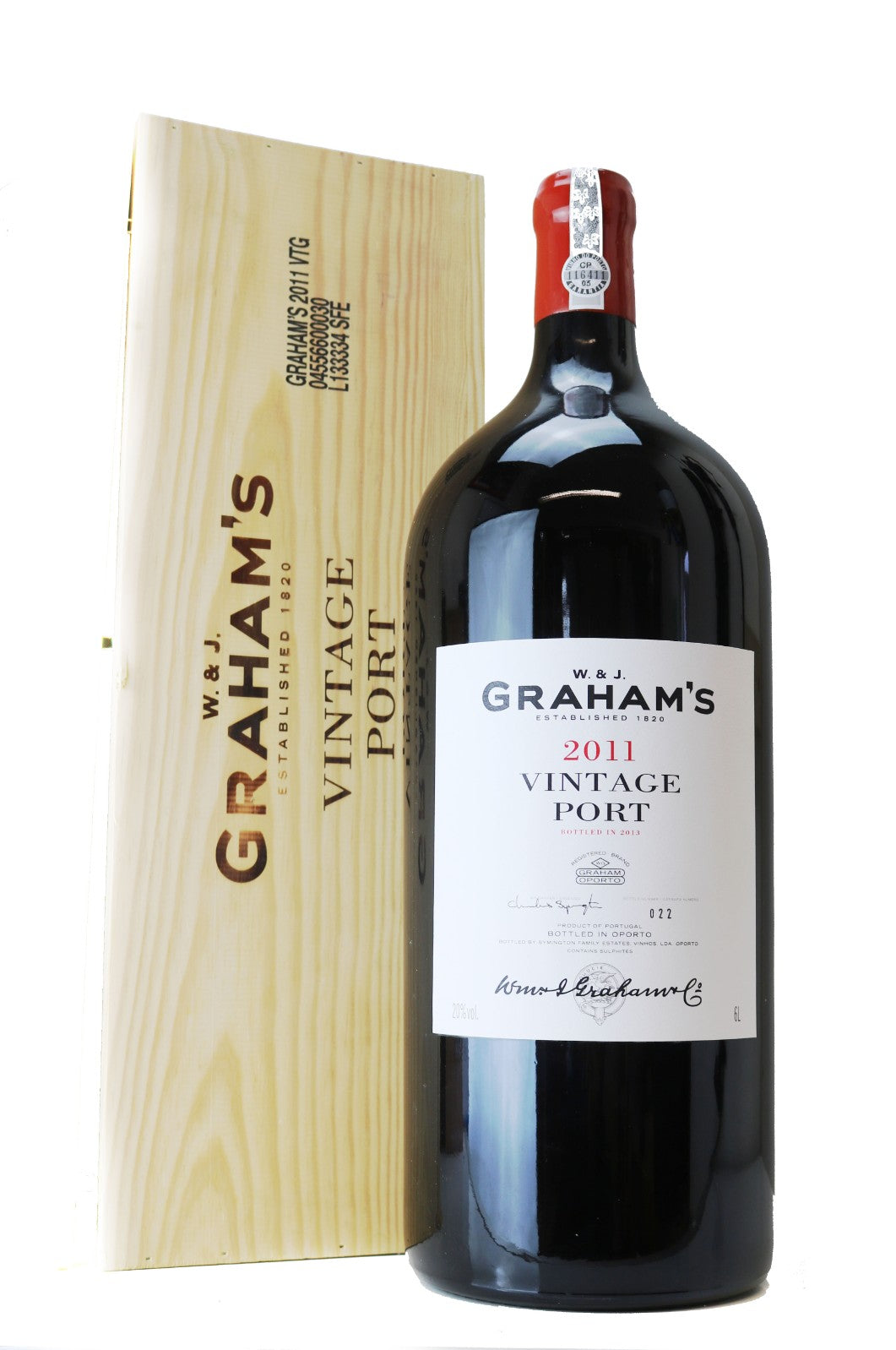 2011 | Graham's | Vintage Port 6L at CaskCartel.com
