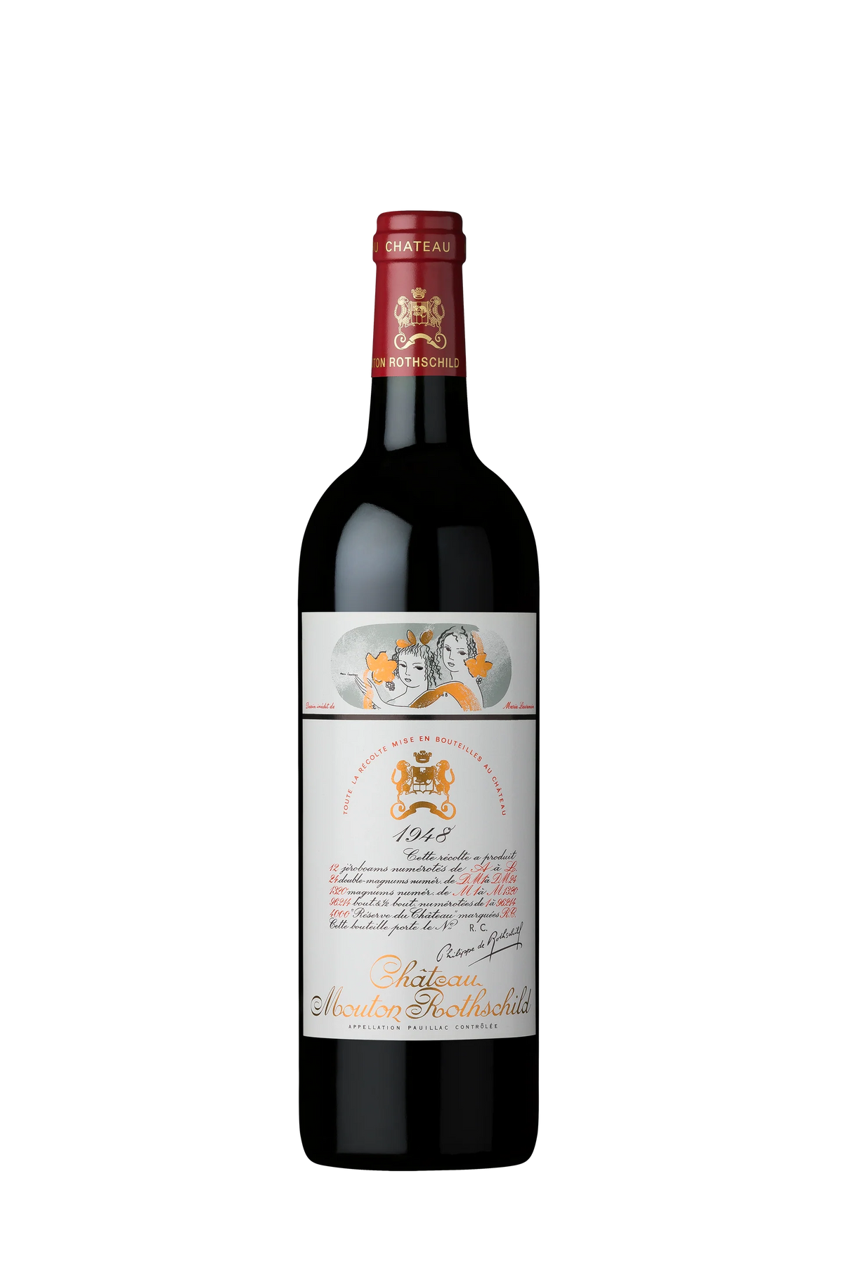 1948 | Chateau Mouton Rothschild | Pauillac at CaskCartel.com