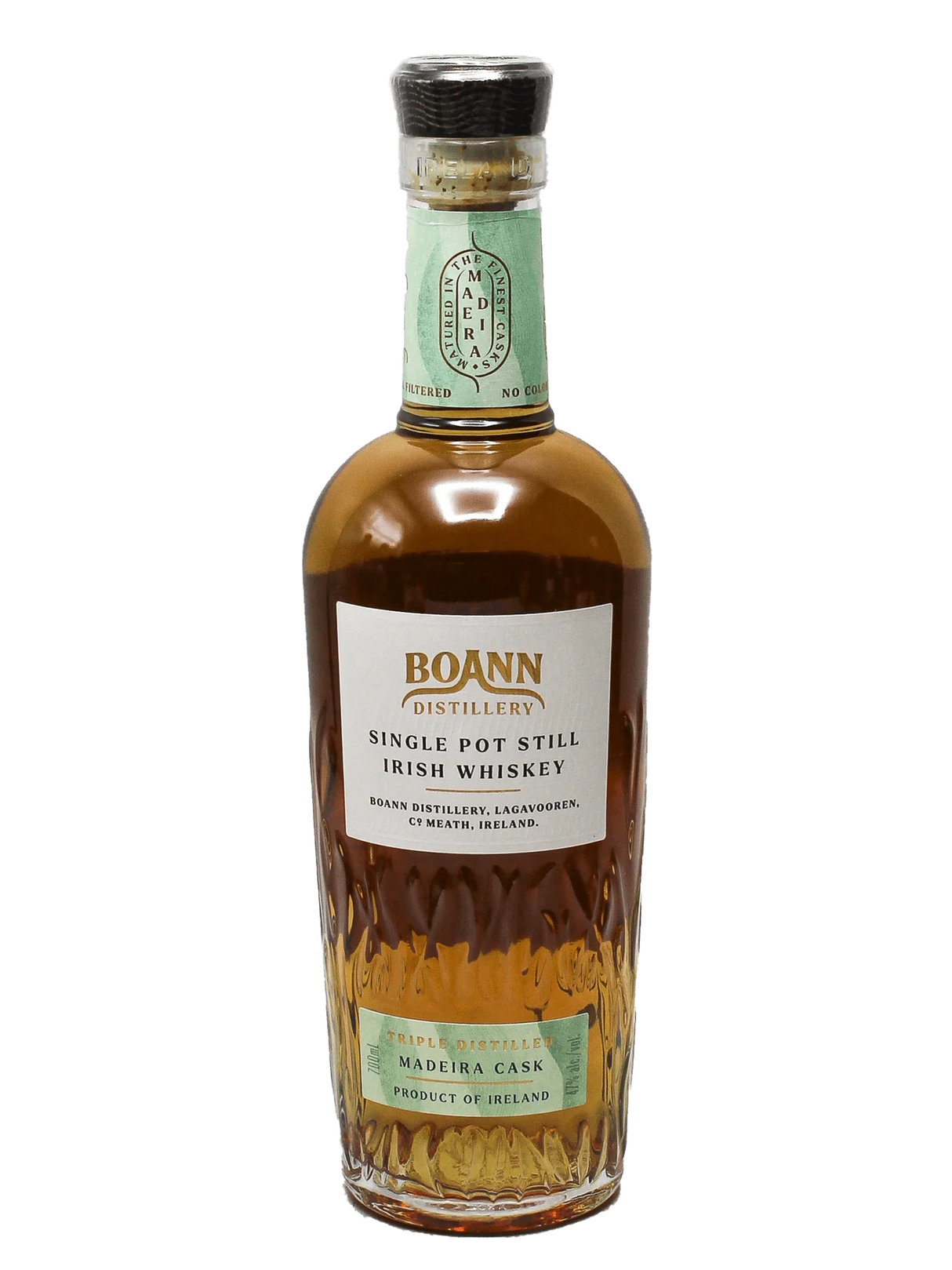 Boann Single Pot Still Madeira Cask Irish Whiskey | 700ML at CaskCartel.com