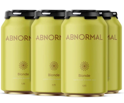 Abnormal Blonde American Blonde Ale Beer | (6)*355ML at CaskCartel.com