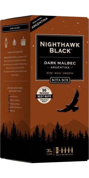 Bota Box | Nighthawk Black Dark Malbec (Double Magnum) - NV at CaskCartel.com