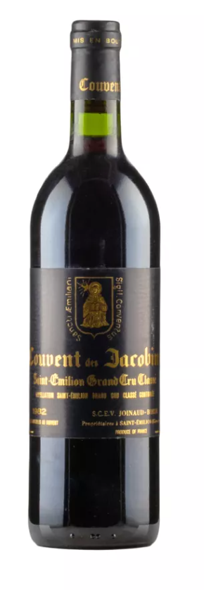 1982 | Couvent des Jacobins | Saint-Emilion Grand Cru at CaskCartel.com