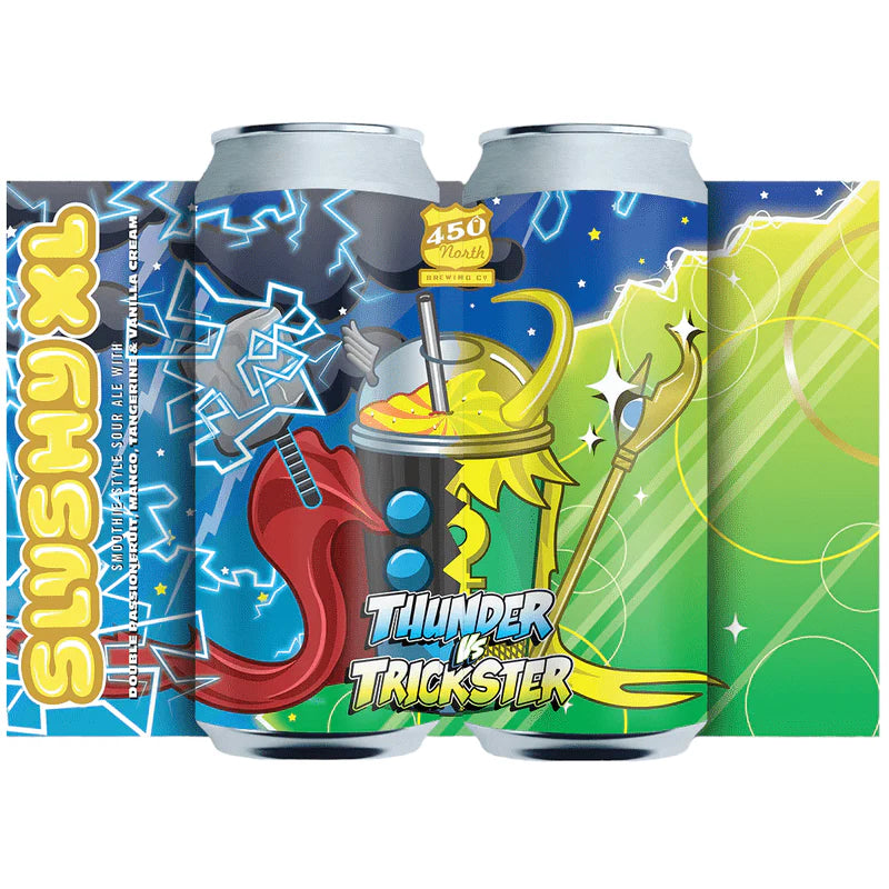 450 North Brewing Co. Thunder Vs Trickster Slushy XL Sour Ale Beer | (4)*355ML at CaskCartel.com