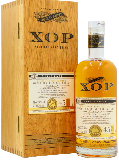 Carsebridge 45 Year Old 1976 Xtra Old Particular Single Cask #15619 Single Grain Scotch Whisky | 700ML at CaskCartel.com