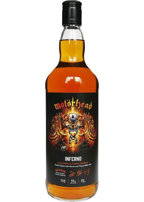 Motorhead Inferno Limited Edition Cinnamon Whiskey at CaskCartel.com