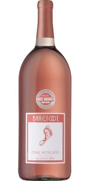 Barefoot Cellars | Pink Moscato (Magnum) - NV at CaskCartel.com