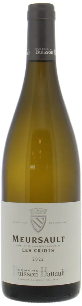2022 | Domaine Buisson-Battault | Meursault Les Criots at CaskCartel.com