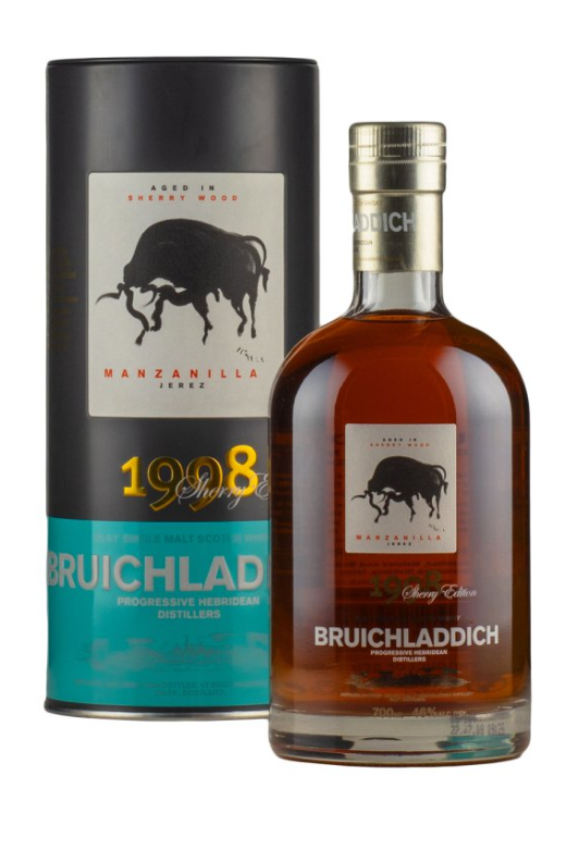 Bruichladdich 10 Year Old Manzanilla Sherry 1998 Single Malt Scotch Whisky | 700ML at CaskCartel.com