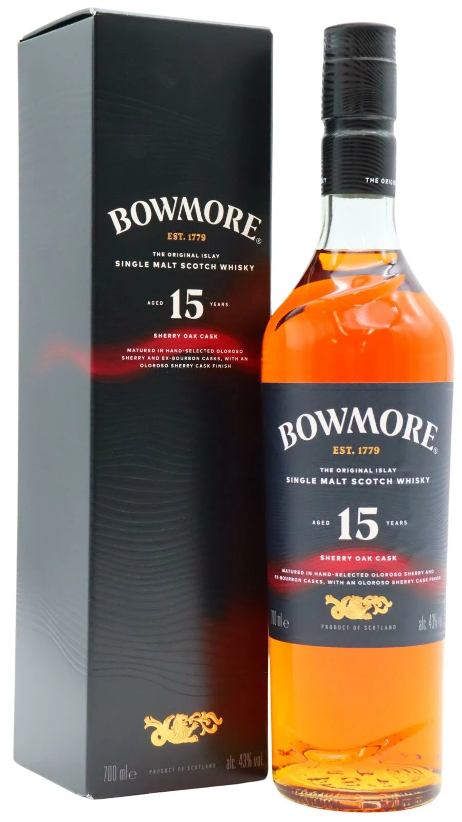 Bowmore 15 Year Old Sherry Oak Collection Single Malt Scotch Whisky | 700ML at CaskCartel.com