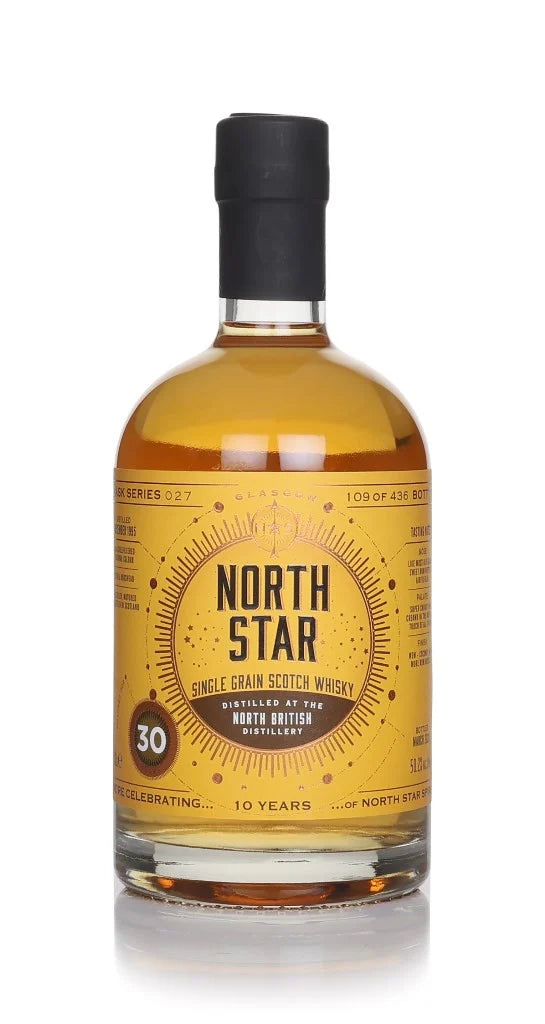 North British 30 Year Old 1995 - North Star Spirits Single Grain Scotch Whisky | 700ML at CaskCartel.com