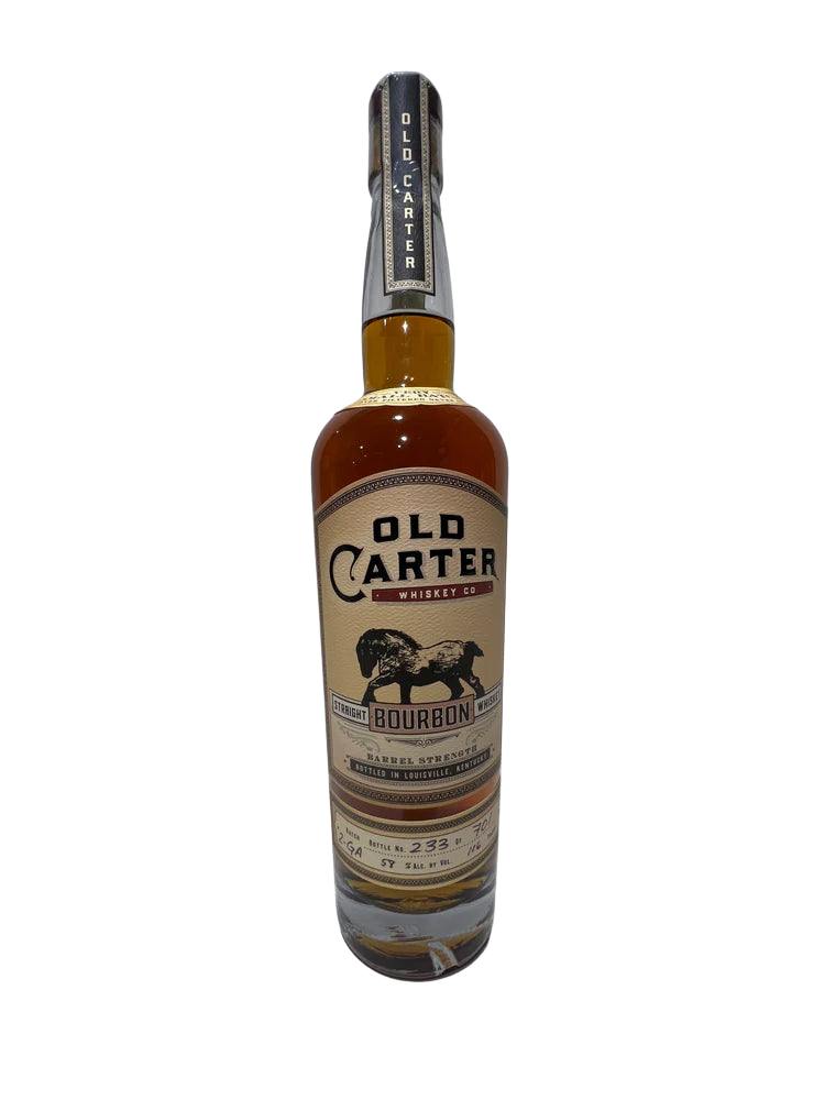 Old Carter Very Small Batch 2-GA Barrel strength Straight Bourbon 116 Proof Bottle 233 of 701 at CaskCartel.com