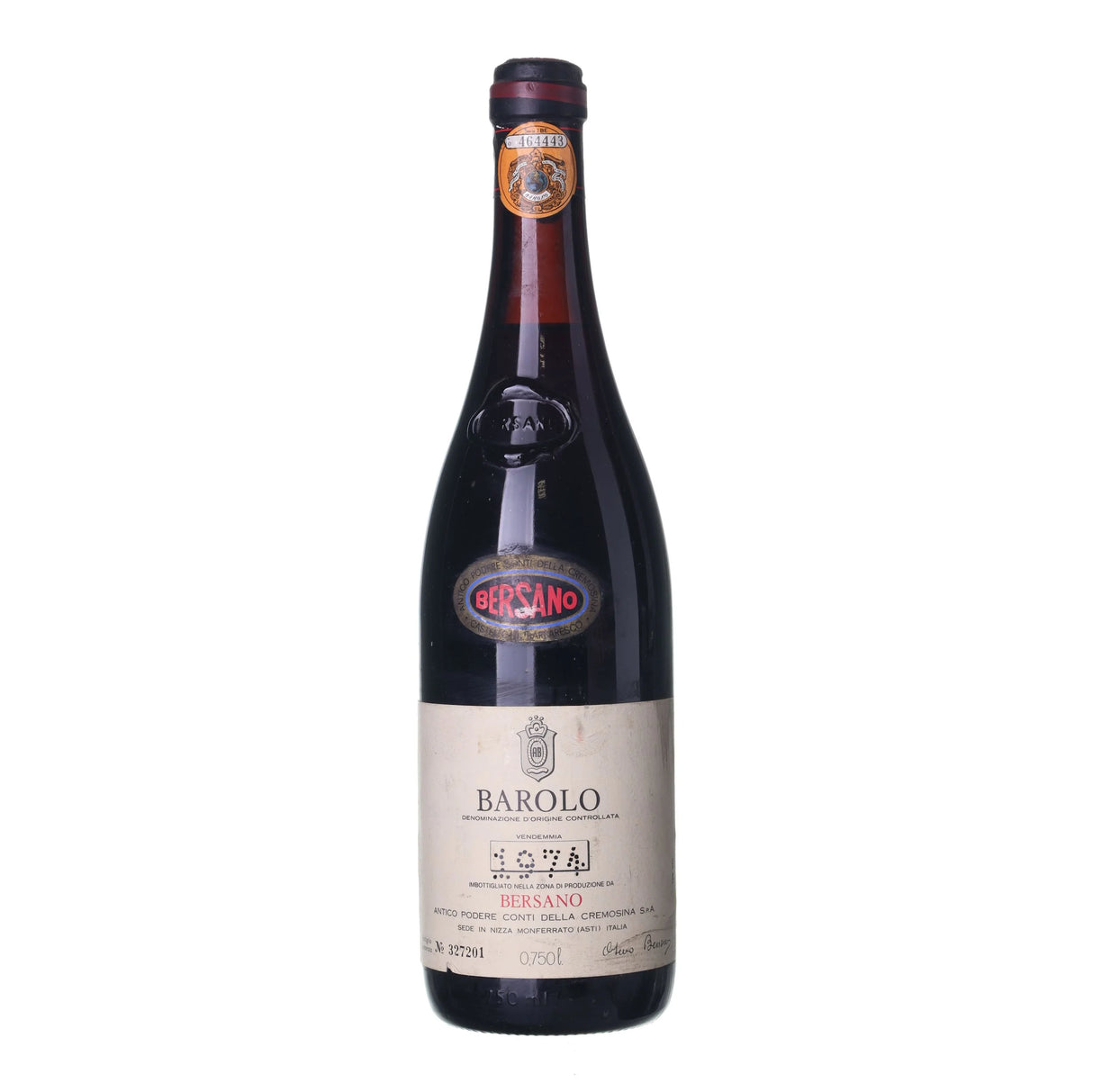 1974 | Bersano | Barolo at CaskCartel.com