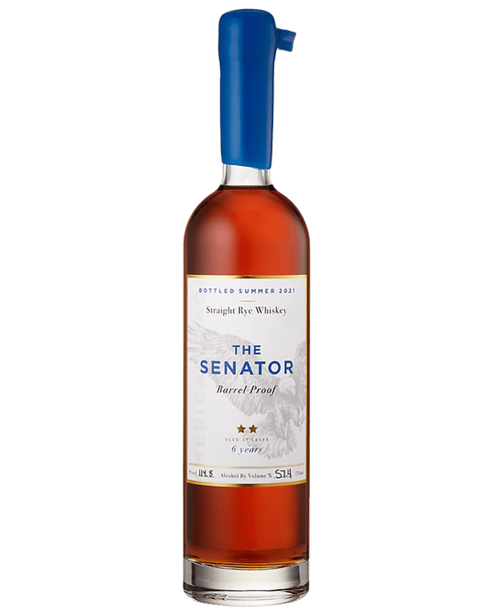 The Senator Barrel Proof 6 Year Old 2021 Straight Rye Whiskey at CaskCartel.com