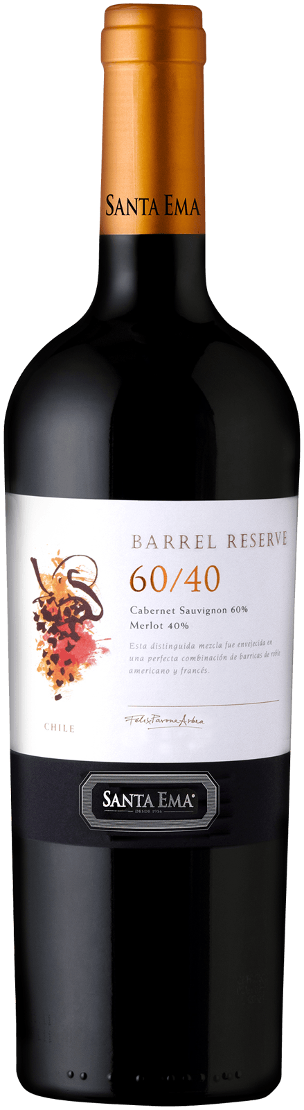 Santa Ema | Barrel Reserve 60-40 Cabernet Sauvignon - Merlot - NV at CaskCartel.com