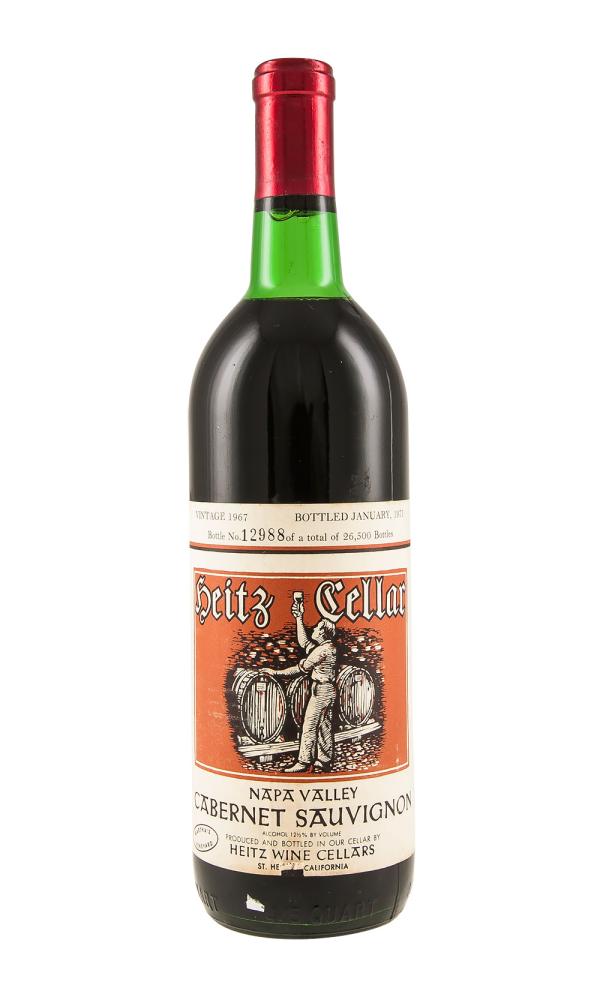 1967 | Heitz Wine Cellar | Martha's Vineyard Cabernet Sauvignon at CaskCartel.com