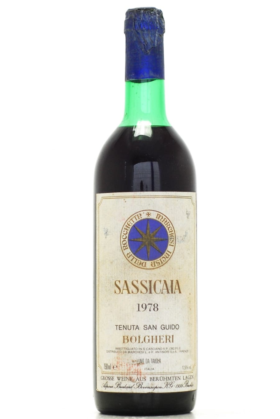 1978 | Tenuta San Guido | Sassicaia at CaskCartel.com